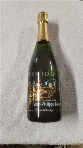 Champaña Champán Premier Cru Jean-Philippe Bosser Prestige Sin añada