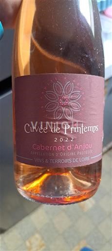 Valle della Loira Cabernet d'Anjou Cuvée de Printemps 2022