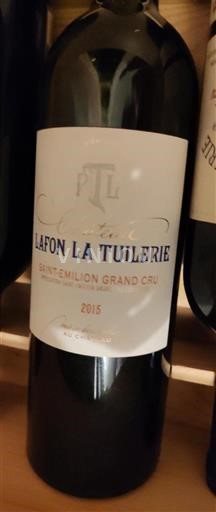Bordéus Saint-Émilion Grand Cru Château Lafon La Tuilerie 2015