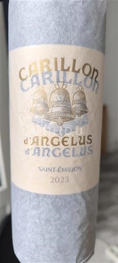 Bordeaux Saint-Émilion Château Angélus Carillon d'Angélus 2023
