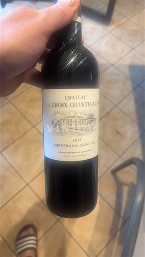 Bordeaux Saint-Émilion Grand Cru Grand Cru Château La Croix Chantecaille 2022