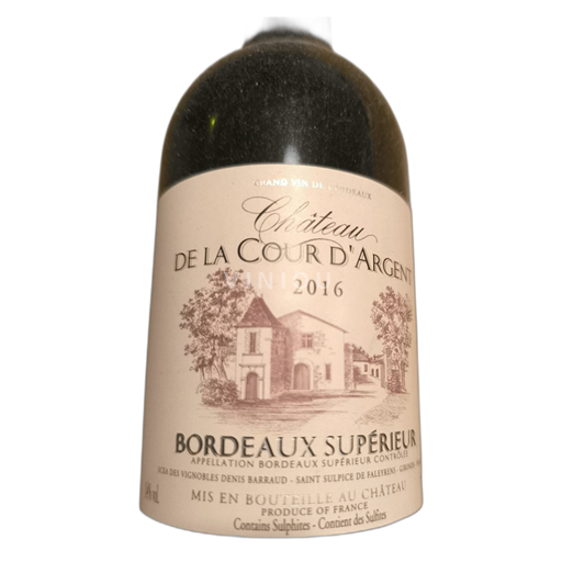 Bordeaux Bordeaux Supérieur Château de la Cour d'Argent 2016