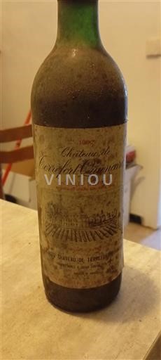 Bordeaux Bordeaux Supérieur Château Terrefort-Quancard 1982
