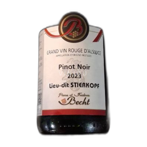 Alsace Pinot noir Grand Cru Château Pierre et Frédéric Becht Lieu-dit Stierkopf 2023