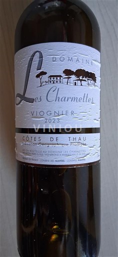Languedoc ja Roussillon Thau Rannikon Viinit Domaine Les Charmettes Viognier 2023