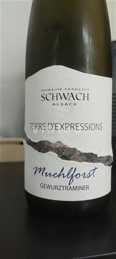 Alsace Gewürztraminer Grand Cru Domaine François Schwach Muehlforst 2018