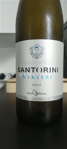 Egejski otoki Santorini Santo Wines Nykteri 2019