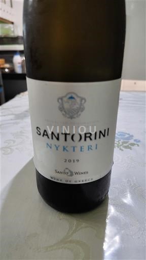 Egeïsche Eilanden Santorini Santo Wines Nykteri 2019