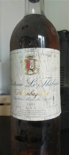Zuidwest-Frankrijk Monbazillac Château Le Thibaut 2003