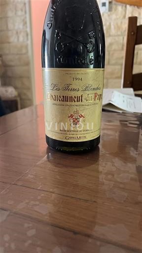 Rhône Valley Châteauneuf-du-Pape Gabriel Meffre Les Terres Blanches 1994