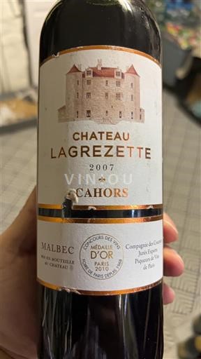 Zuidwest-Frankrijk Cahors Lagrézette 2007