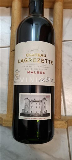 Tây Nam Cahors Lagrézette 2007