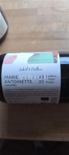 Langvedok Corbières Aubert & Mathieu Marie Antoinette 2023
