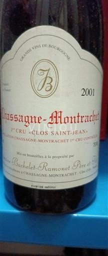 Burgund Chassagne-Montrachet Premier Cru Domaine Bachelet-Ramonet 2001
