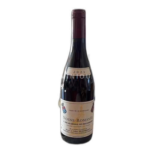 Bourgogne Vosne-romanée Premier Cru Henri et Gilles Remoriquet 1er Cru Au-Dessus des Malconsorts 2021
