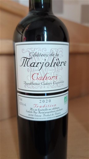 Lounais-Ranska Cahors Château La Marjolière Tradition 2020