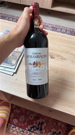 Bordeaux Château Les Rambauds 2019