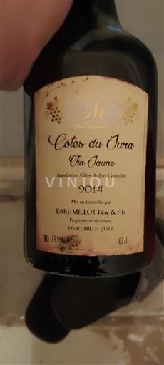 Jura Côtes-du-Jura EARL MILLOT Père & Fils Vin Jaune 2014