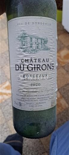 Bordeaux Château Girons 2020
