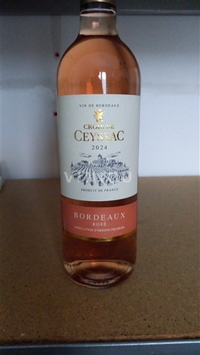 Wines Bordeaux Rosé Croix de Ceyssac - 2024 - Reviews, Advice