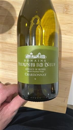 Languedoc và Roussillon Coteaux de Béziers Domaine Preignes le Neuf Không niên vụ