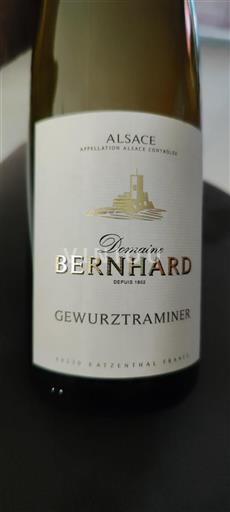 Alsace Grand Cru Domaine Bernhard Gewurztraminer Không niên vụ