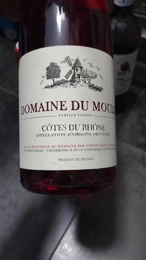 Rona dolina Côtes-du-Rhône Domaine Moulin Neleten.