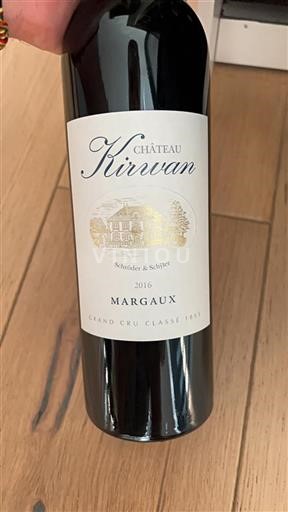 Burdeos Margaux Grand Cru Kirwan 2016