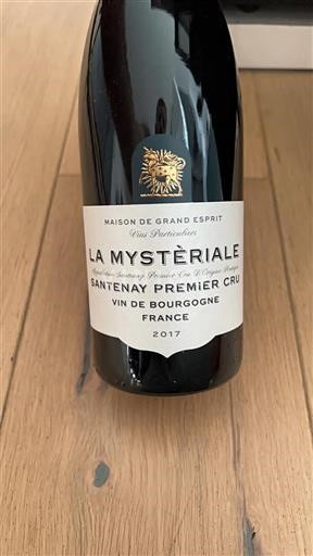Burgundija Santenay Premier Cru Maison de Grand Esprit La Myst%c3%a8riale 2017