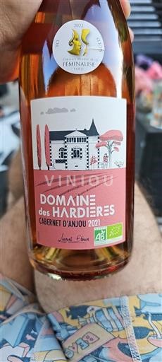 Loirevallei Cabernet d'Anjou Domaine Des Hardières 2021