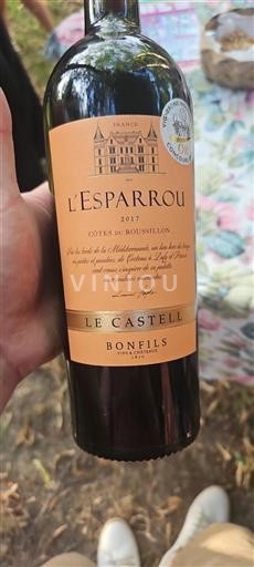 Roussillon Côtes-du-Roussillon L'Esparrou Le Castell 2017