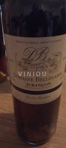Sydvestfrankrig Jurançon Domaine Bellegarde Tradition 2010