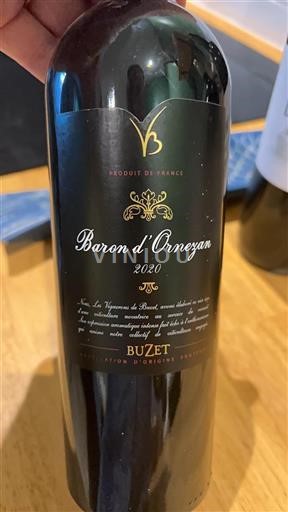 Sudoeste Buzet Baron Arnezan 2020