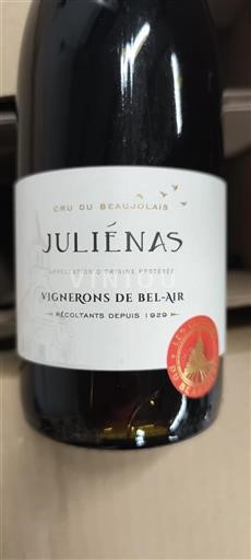 Beaujolais Juliénas Vignerons de Bel-Air 2023