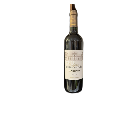 Vin Rouge sec Château Deyrem Valentin 2016 France Bordeaux Margaux AOC Cru Bourgeois