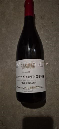 Burgundi Morey-Saint-Denis Grand Cru Christophe Bryczek Clos Solon 2023