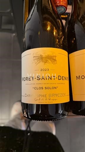 Borgoña Morey-Saint-Denis Grand Cru Christophe Bryczek Clos Solon 2023