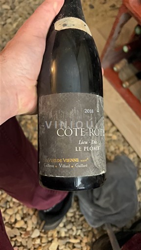 Valea Ronului Côte-rôtie Vins de Vienne Lieu-Dit Le Plomb 2018