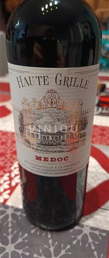Burdeos Médoc Haute Grille Sin añada