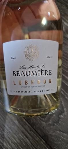 Vallée du Rhône Luberon Les Hauts de Beaumière 2023