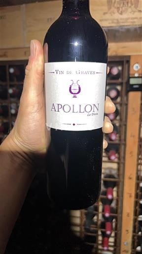 Bordeaux Graves Apollon Le Divin 2022