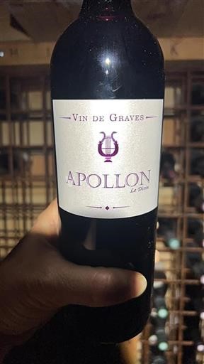 Bordeaux Graves Apollon Le Divin 2022