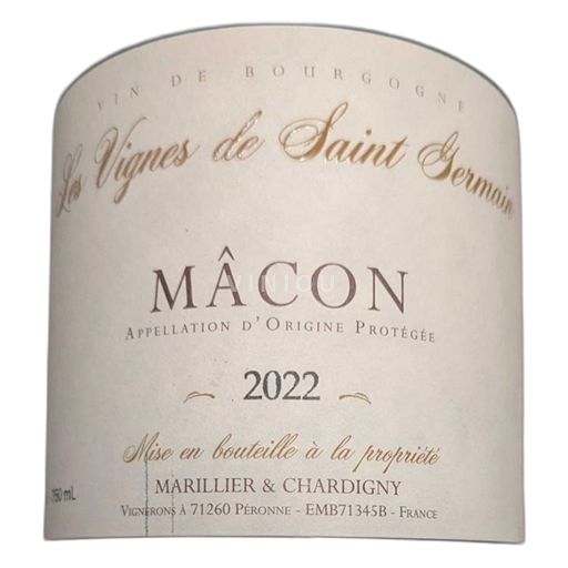 Bourgondië Mâcon en mâcon-dorpen Les Vignes De Saint Germain 2022