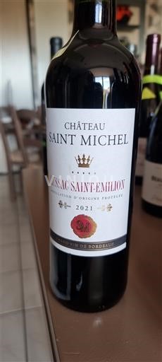 Bordeaux Lussac-Saint-Émilion Château Saint Michel 2021