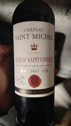 Bordeaux Lussac-Saint-Émilion Château Saint Michel 2021