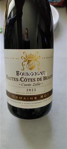 Borgoña Hautes Côtes de Beaune Roy Zélie 2022