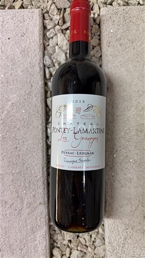 Бордо Пессак-Леоньян Château Pontey-Lamartine Les Granges 2018