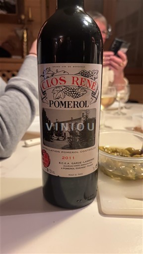 Bordeaux Pomerol Clos René 2011