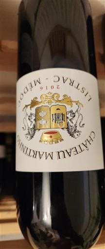 Burdeos Listrac-Médoc Château Martinho 2016
