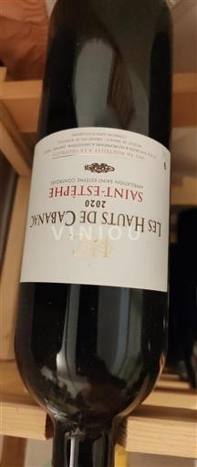 Bordeaux Saint-Estèphe Les Hauts de Cabanac 2020